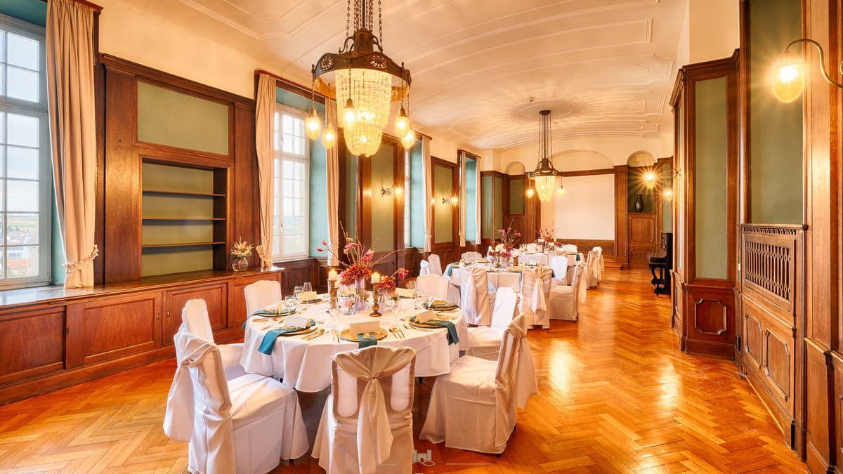 Jugendstil Saal Schloss Horneck