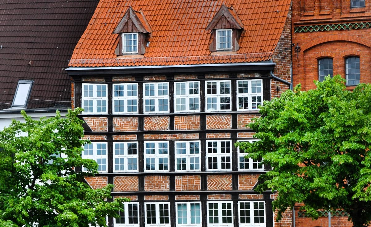 viergeschössiges Fachwerkhaus