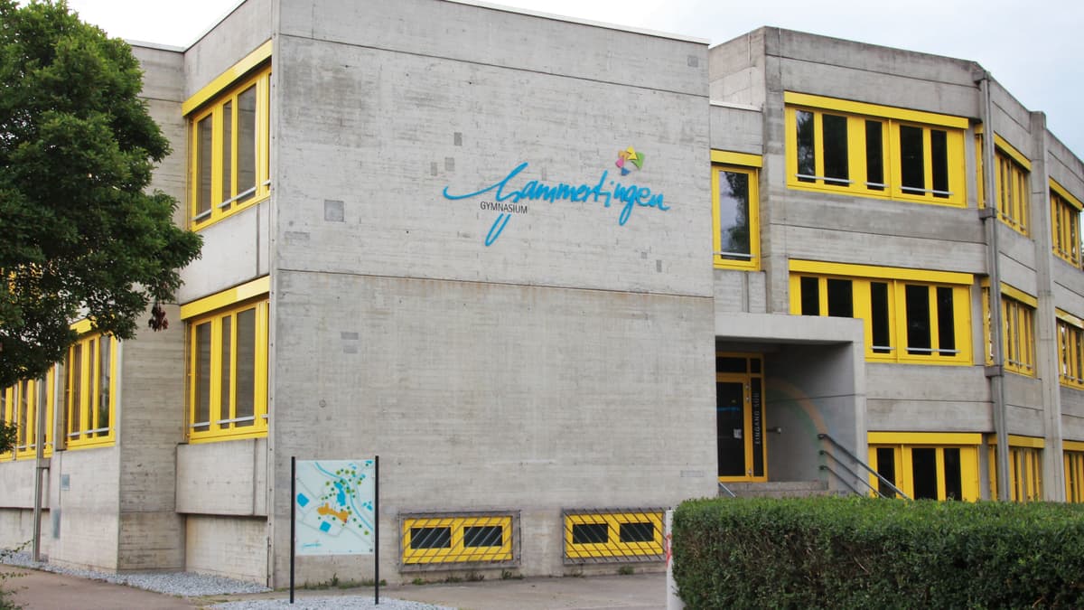Außenansicht Gymnasium Gammertingen
