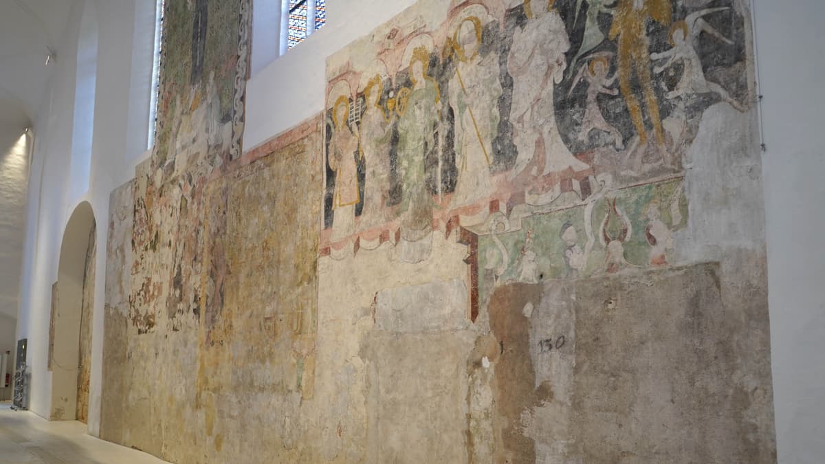 AULA der Universität Bamberg, Wandmalerei