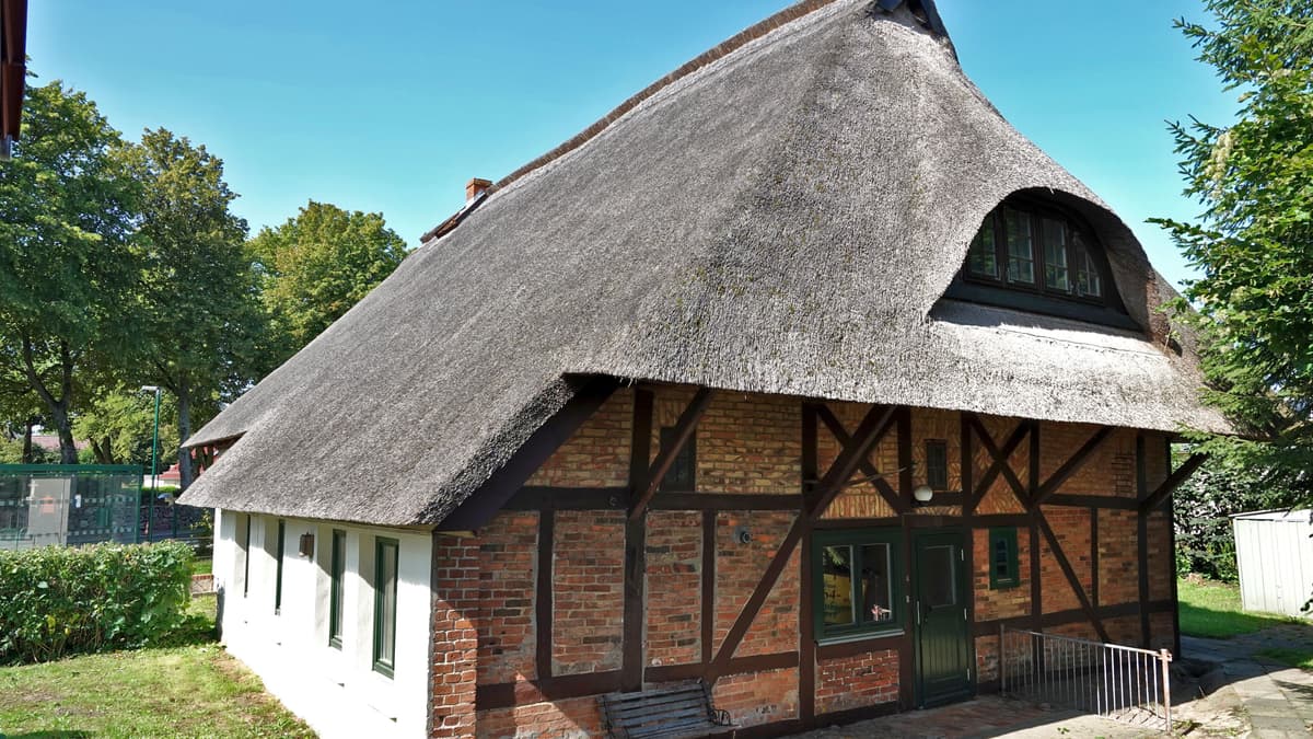 Heimatstube Giebel Rückseite