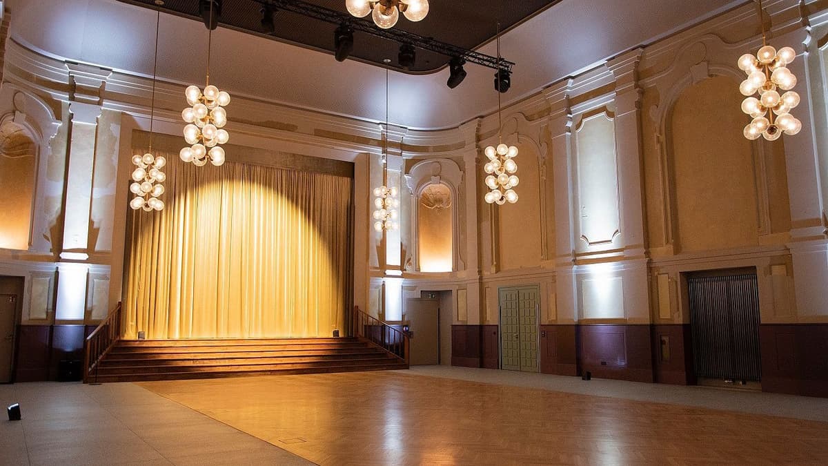 Festsaal des PETER EDEL Innenansicht