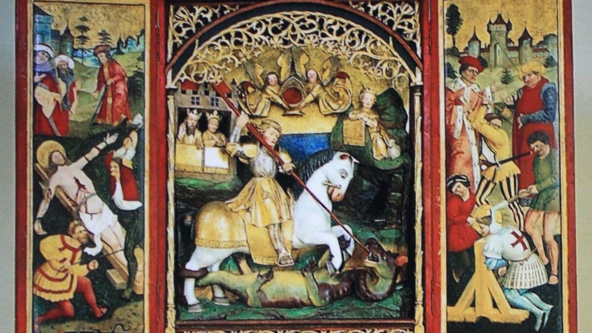 Altar in der St.-Georgskirche aus der Schule Jan Pollacks um 1510