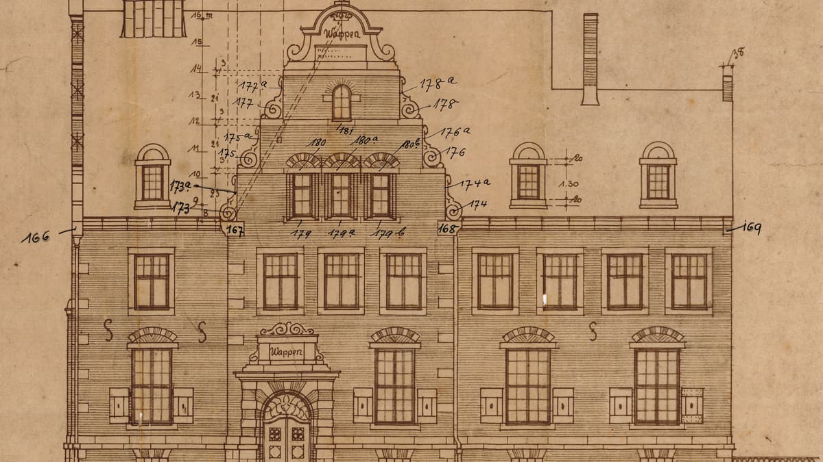 Entwurfsplan 1912
