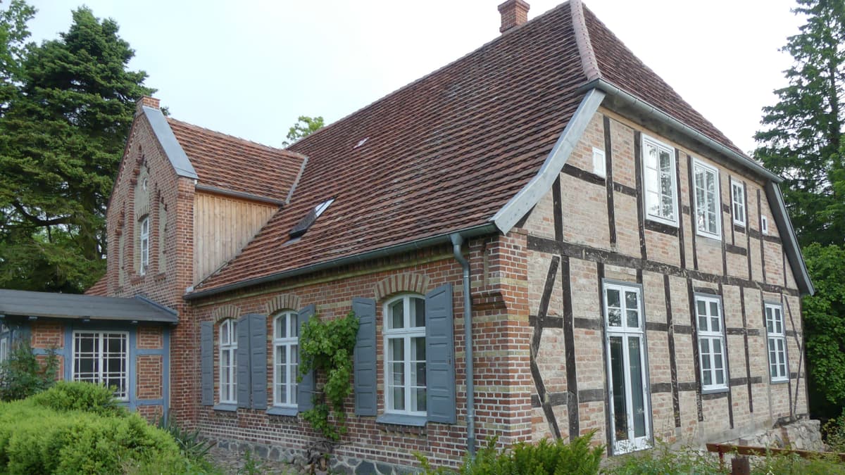 Pfarrhaus Groß Tessin von Südwesten