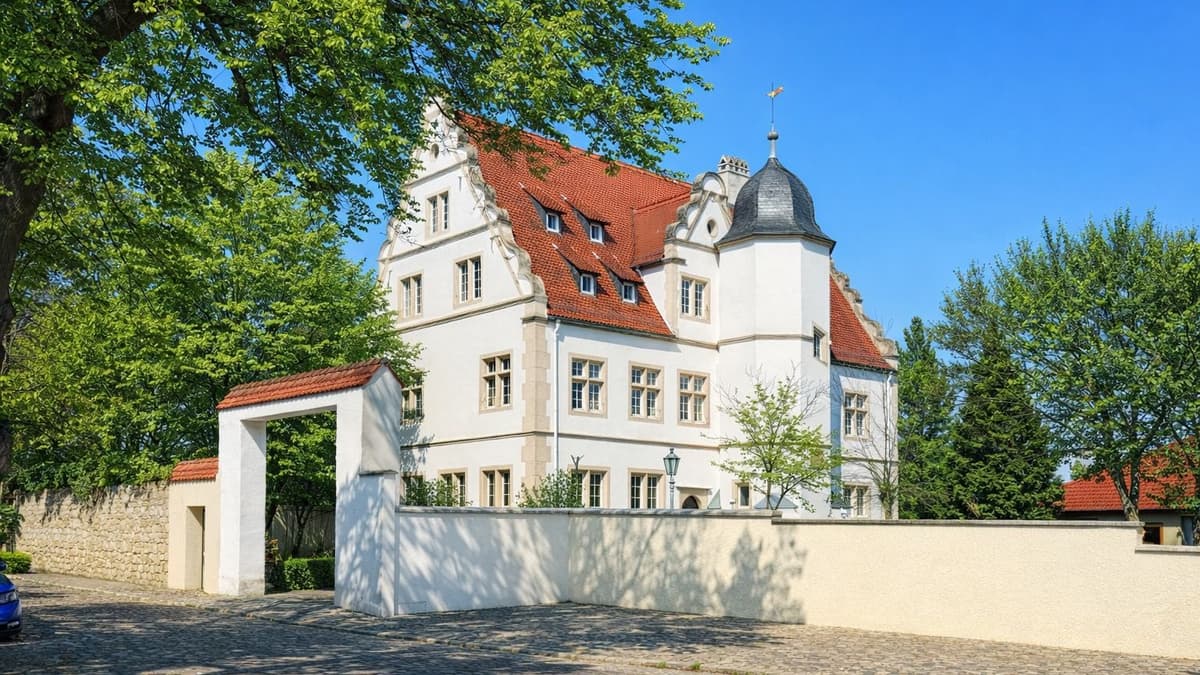 Ansicht von der Straße