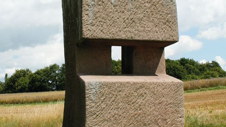 Durchblick in die Landschaft