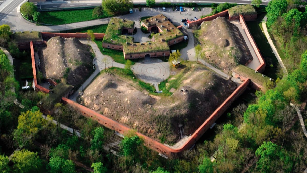 Ludwigsvorfeste, Luftbild