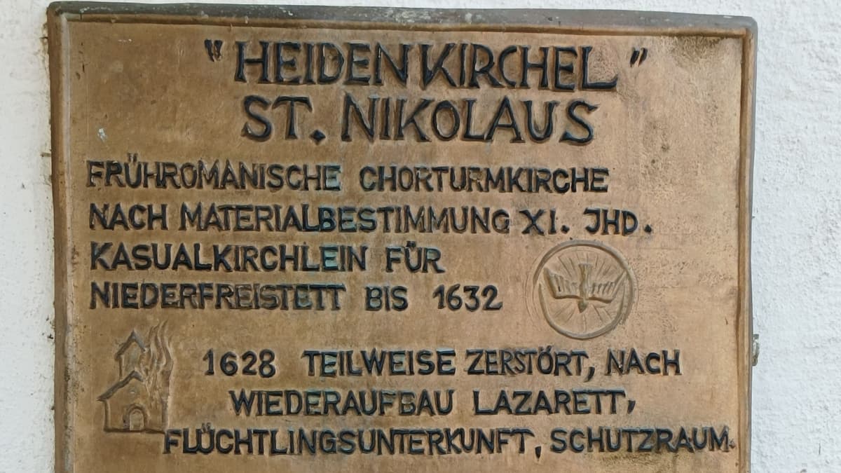 Infotafel Heidenkirchl