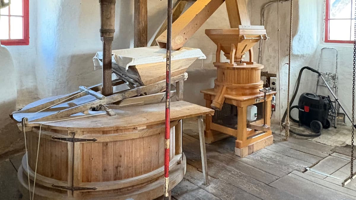 Mahlgang der Mühle