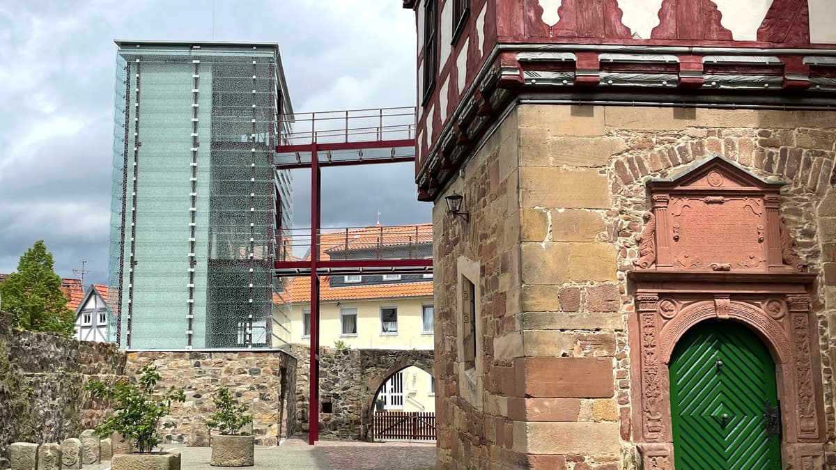 Innenhof, Museum Hochzeitshaus Fritzlar