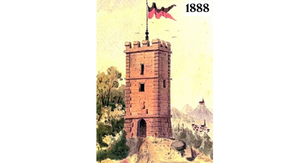Wunnensteinturm von 1888