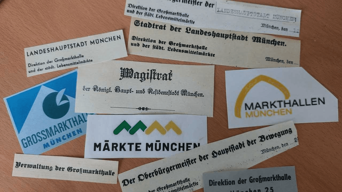 Briefköpfe/Logos im Laufe der Zeit