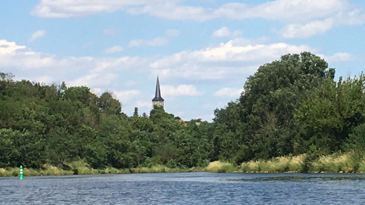 St. Bonifatius vom Wasser aus