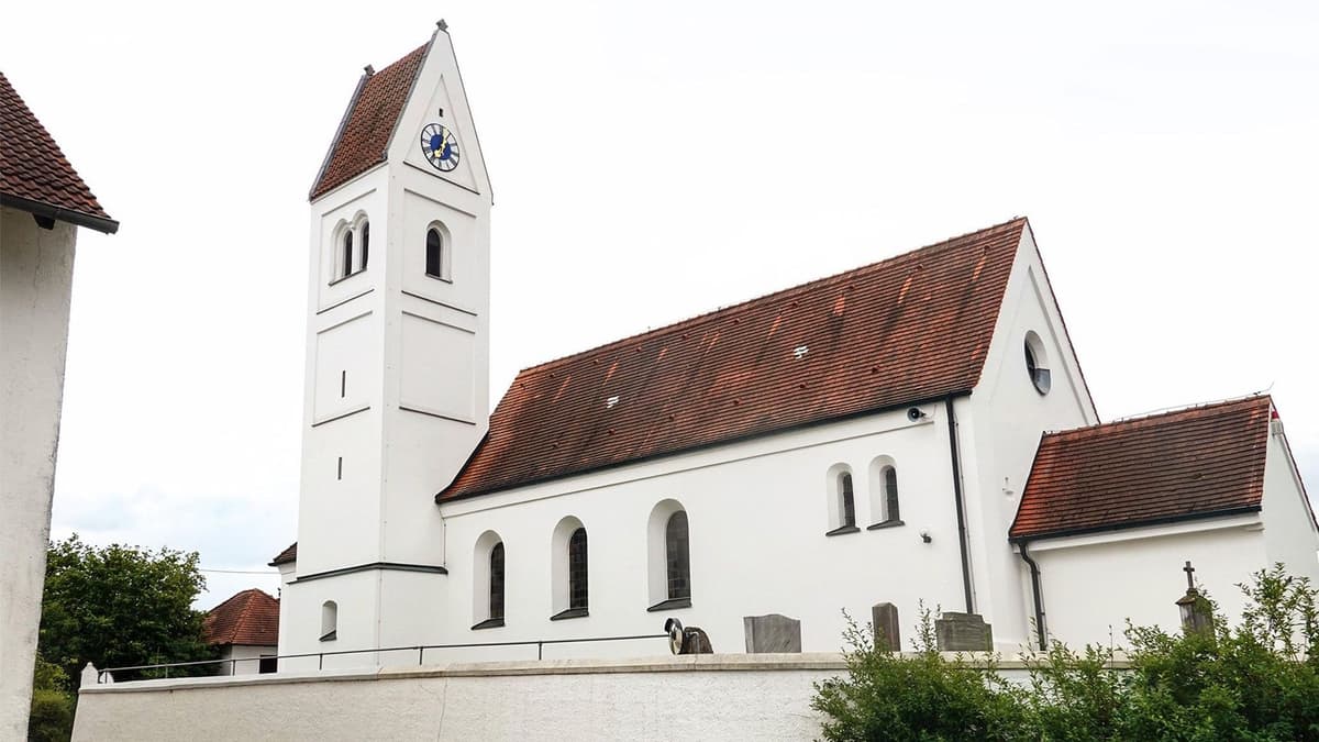 Außenansicht der Kirche