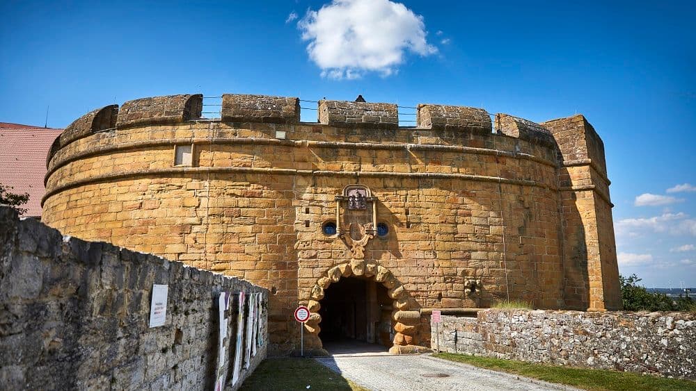 Die Bastei wurde nach der Festungslehre Albrecht Dürers erbaut