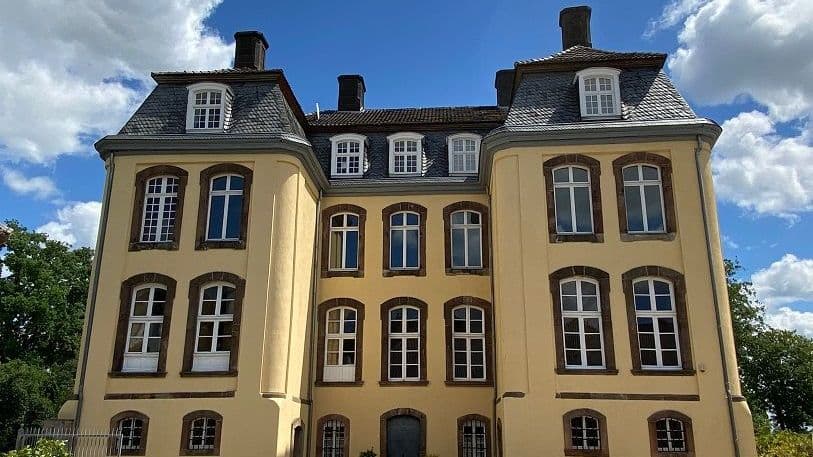 Ansicht Herrenhaus Große Burg Kleinbüllesheim