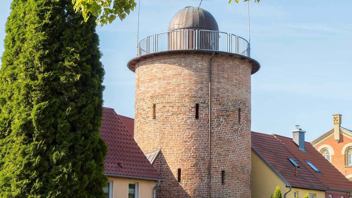Fangelturm Barth Hinteransicht