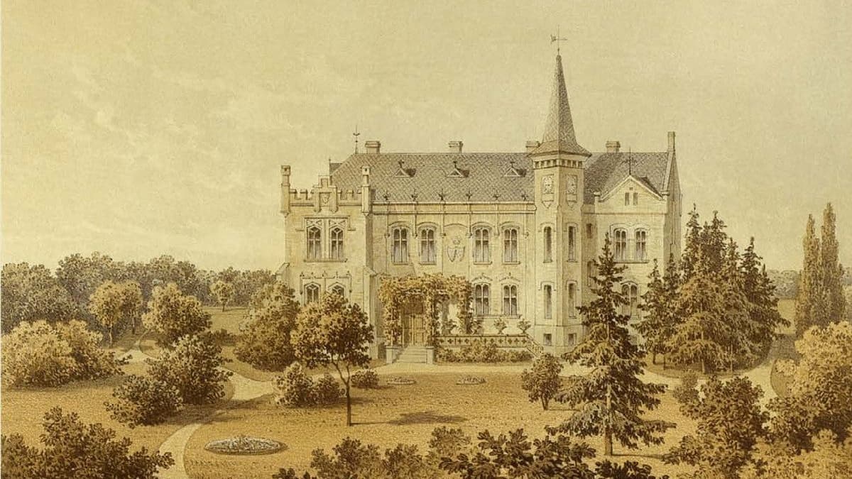 Lithografie von 1857/59 von Friedrich W. Albert und Alexander Duncker