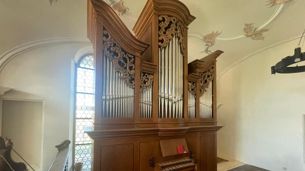Orgel restauriert