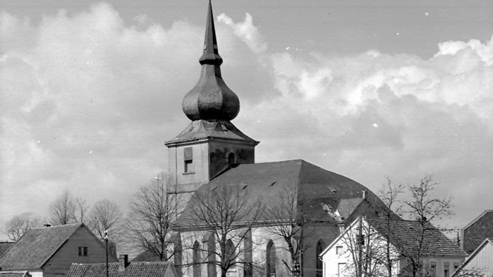Historisches Bild der Margarethenkirche