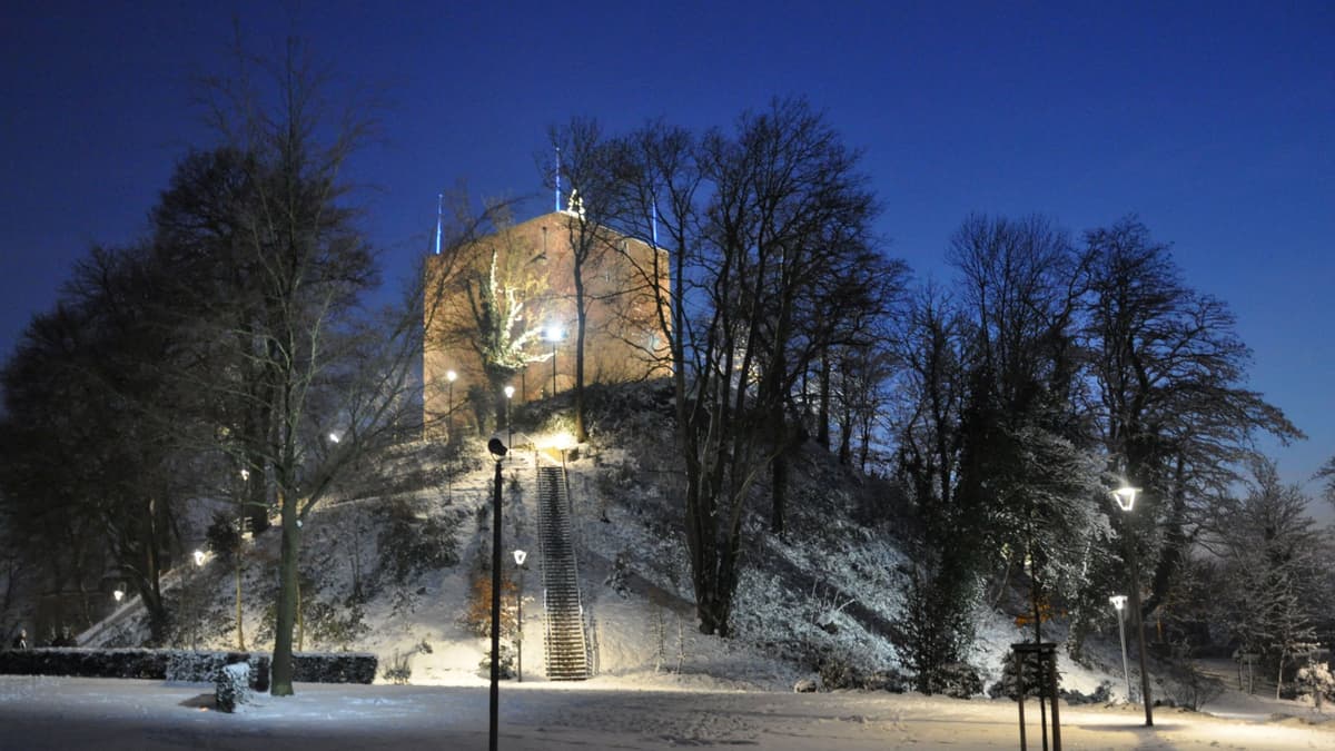 Bergfried Wassenberg Winter