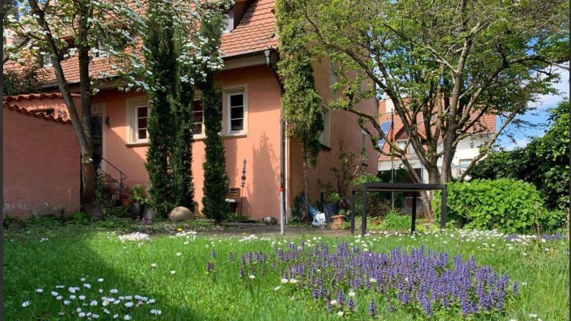 haus neu garten