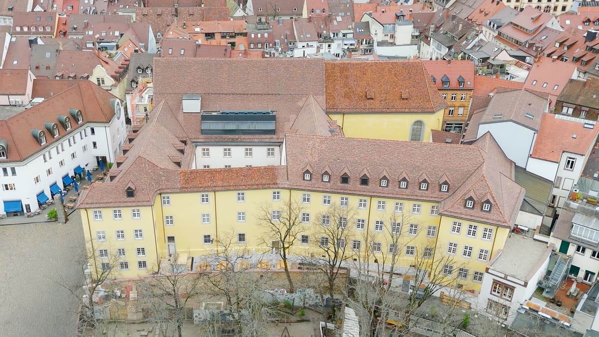 Augustinermuseum Luftbild