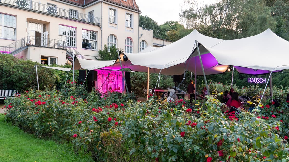 Theater an der Ruhr: Rückwärtige Ansicht zur Parkseite