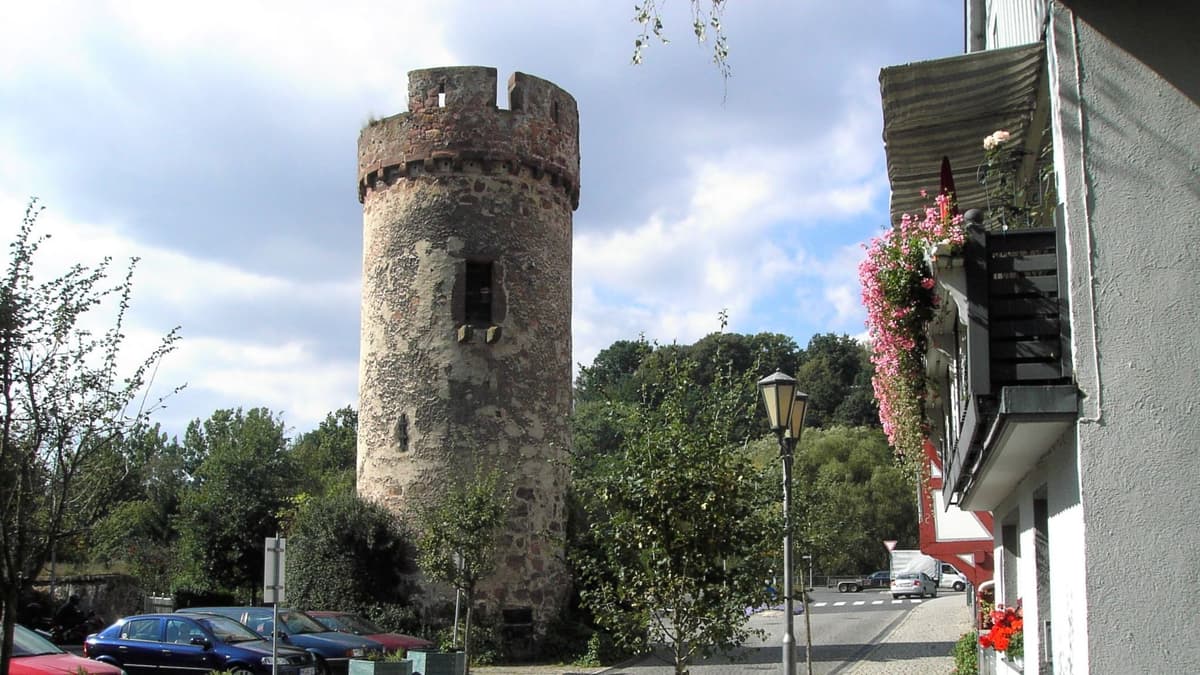 Untere Steingasse mit Hexenturm