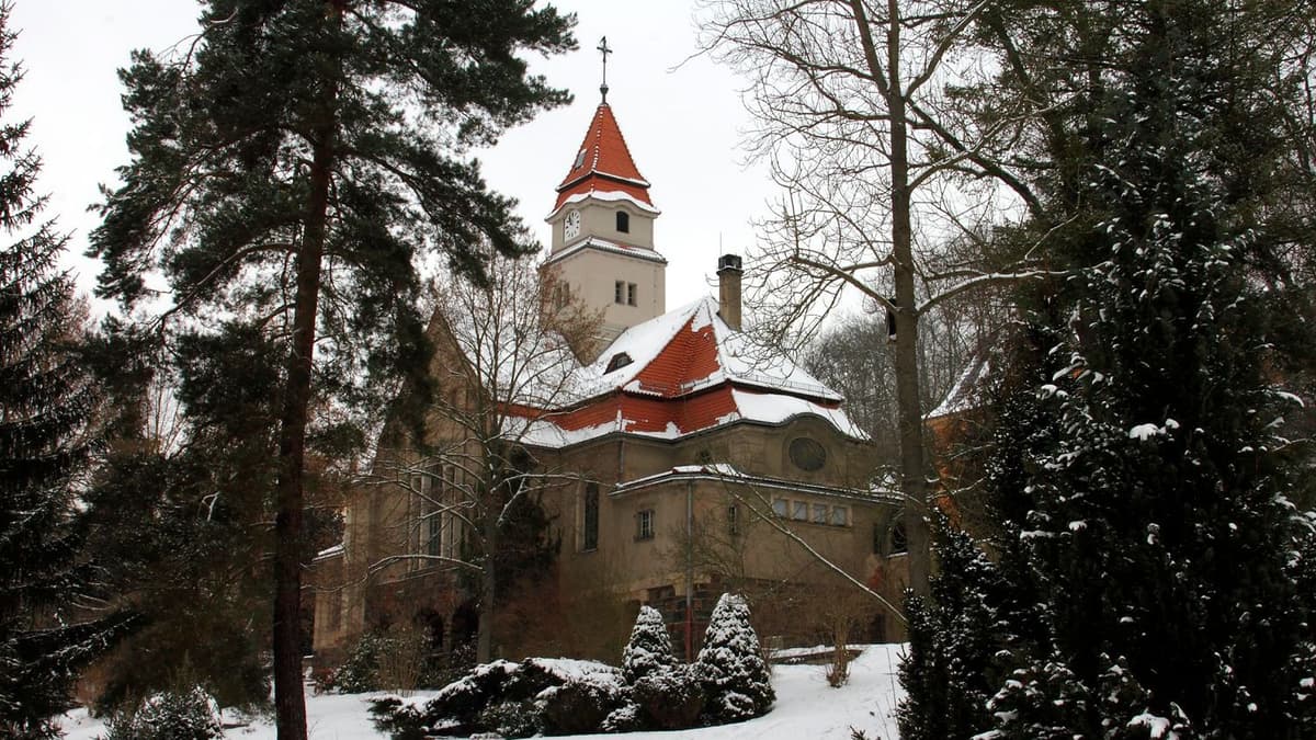 Gottesackerkirche im Winter