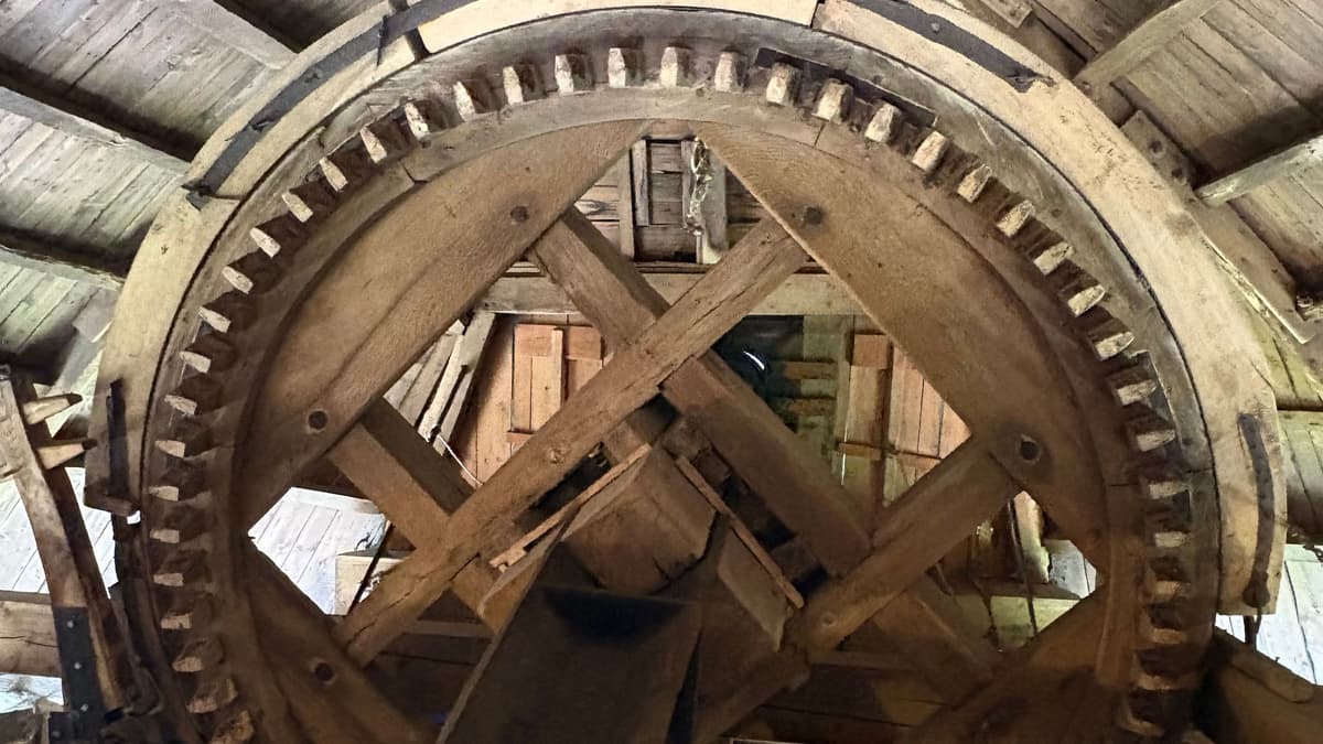 Kammrad der Mühle