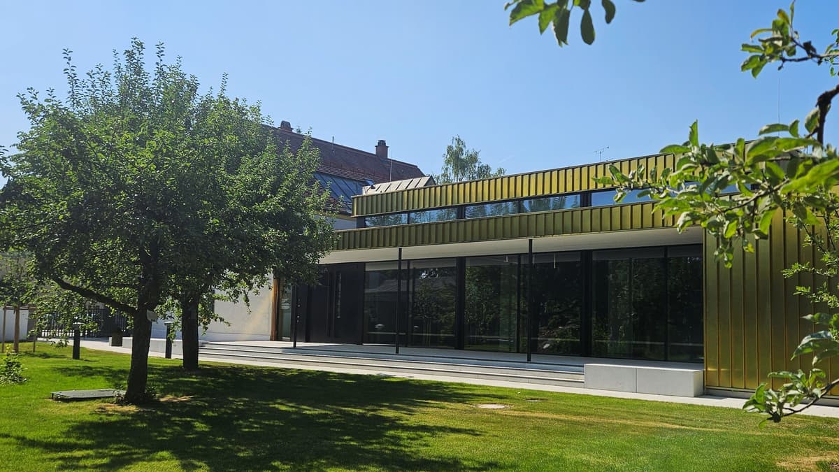 Das neue Künstlerhaus am Museum F.X. Stahl