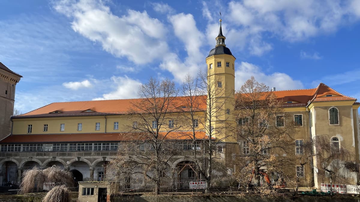 Schloss vor der Renovierung