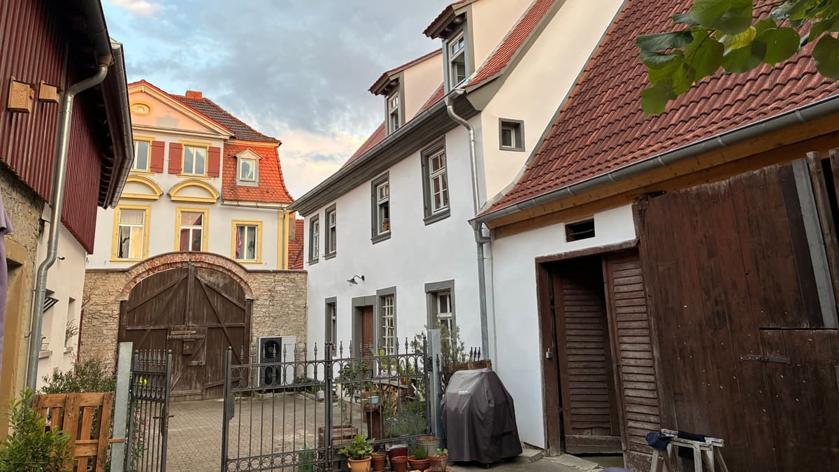 Innenhof Ackerbürgerhaus