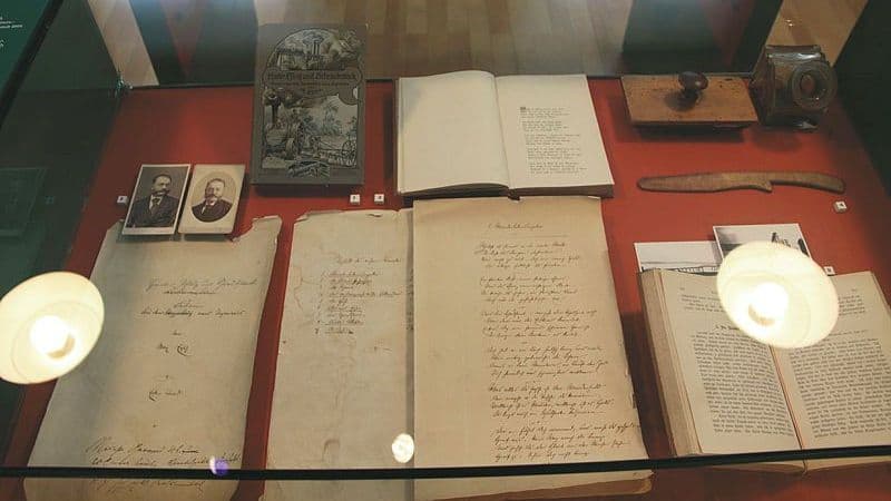 Ausstellung im Literaturmuseum im Max-Eyth-Haus