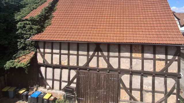 Fachwerkhalle