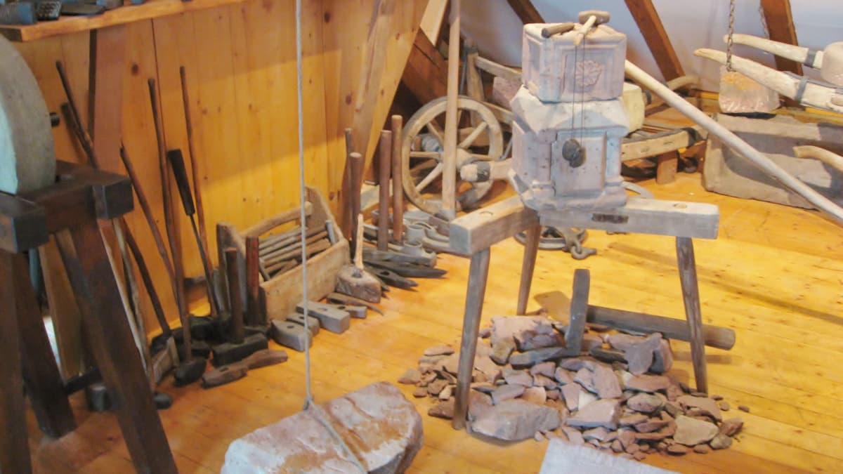 Steinmetz im Murgtal-Museum