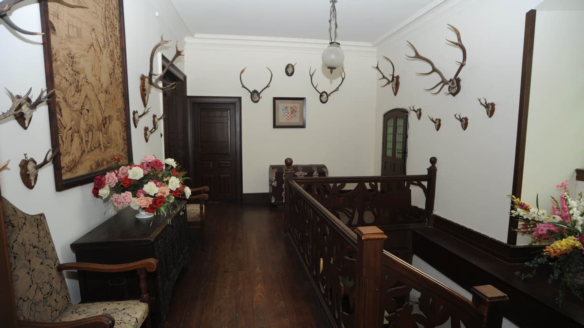 Treppenhaus in Schloss Allenbach
