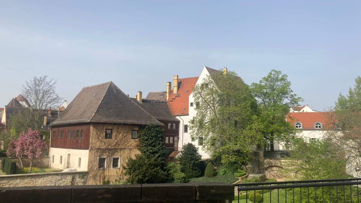 Kentmannhaus vom Schloss aus