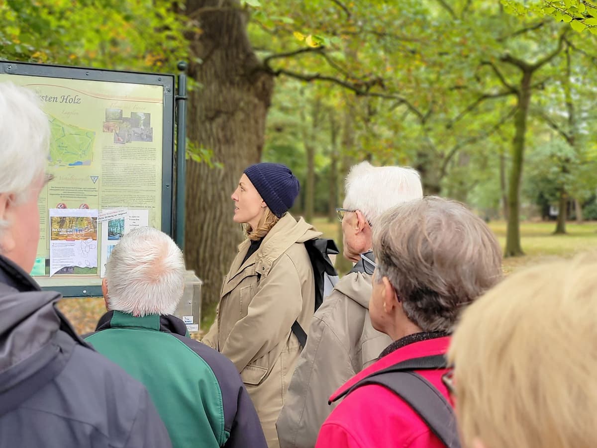 Führung durch das Eversten Holz