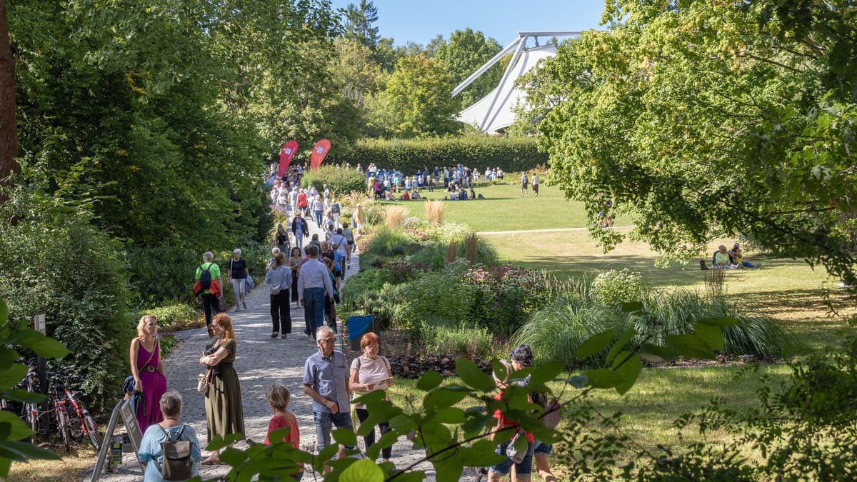 musikalischer Parkspaziergang im Stadtpark Plauen