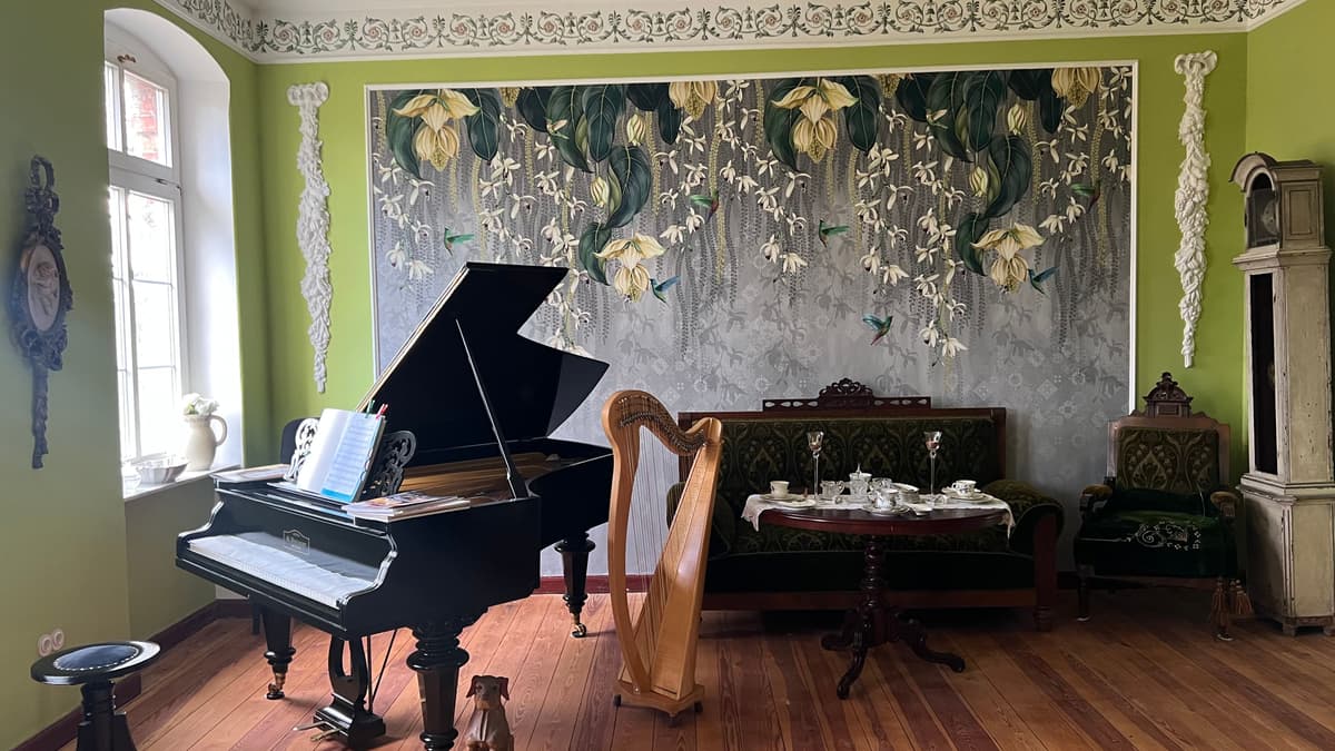 Grüner Salon Schloss Groß Mehßow