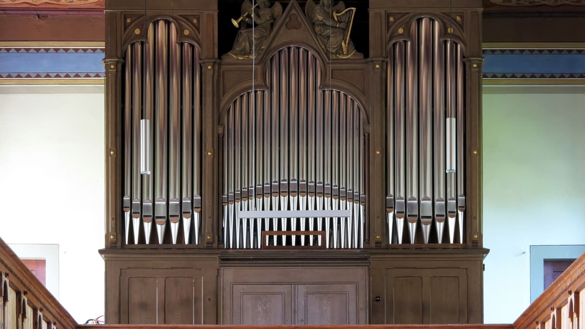 Restaurierte Walcker-Orgel