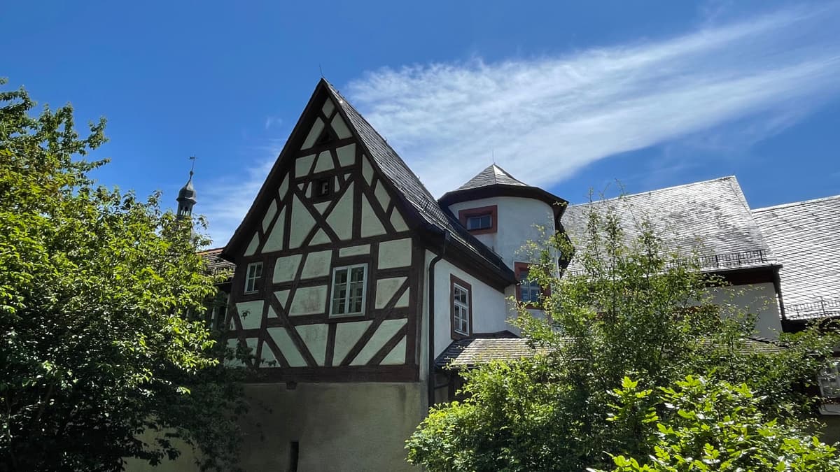 Fichtelgebirgsmuseum Wunsiedel, Ansicht von der Sonnenstraße