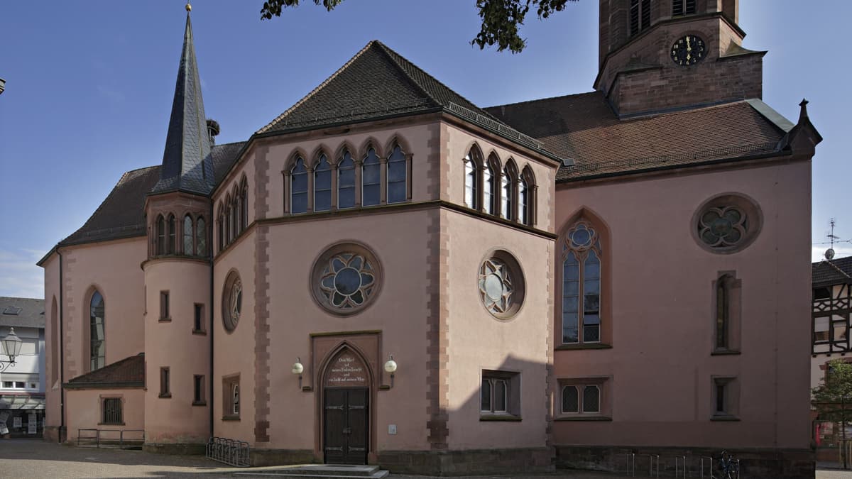 Stadtkirche Nordseite