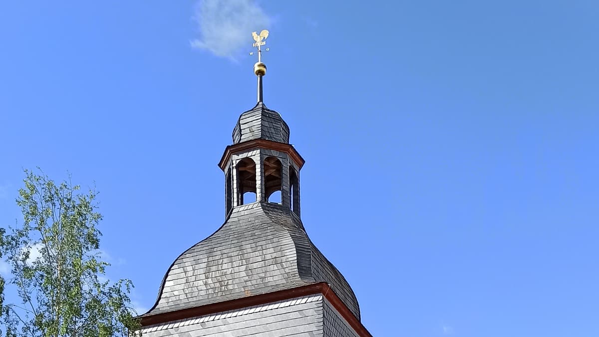 Kirchturm mit Eichsfelder Haube