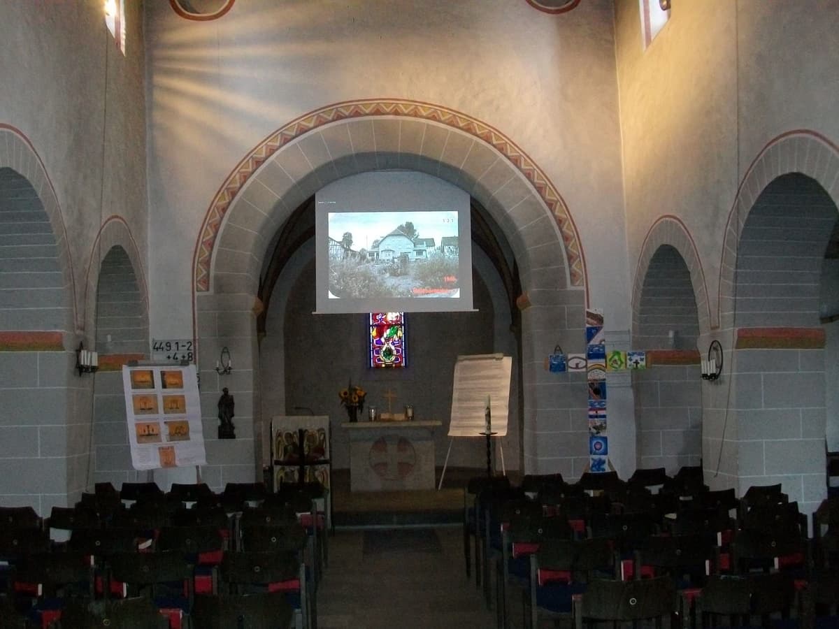 Kirche Mehren - Innenansicht