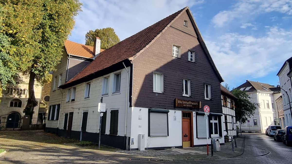 Heimathaus am Widum – ehemals Wirtshaus und heute das Vereinslokal des Heimatvereins Mengede