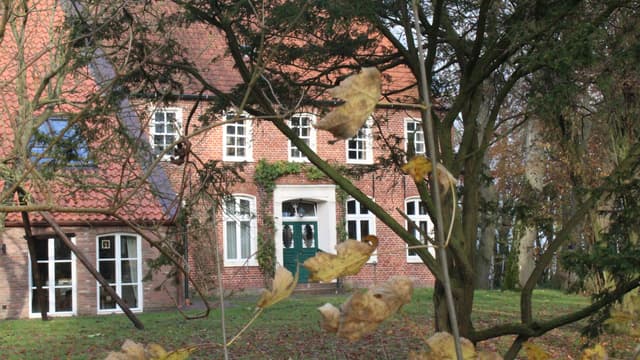Gulfhof Altendeich, historischer Garten